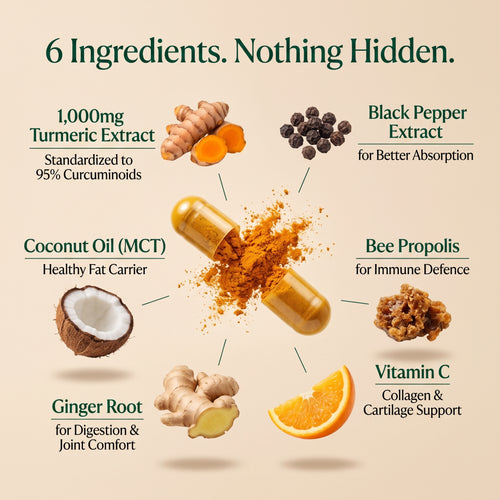Turmeric Curcumin Capsules (1,000mg)